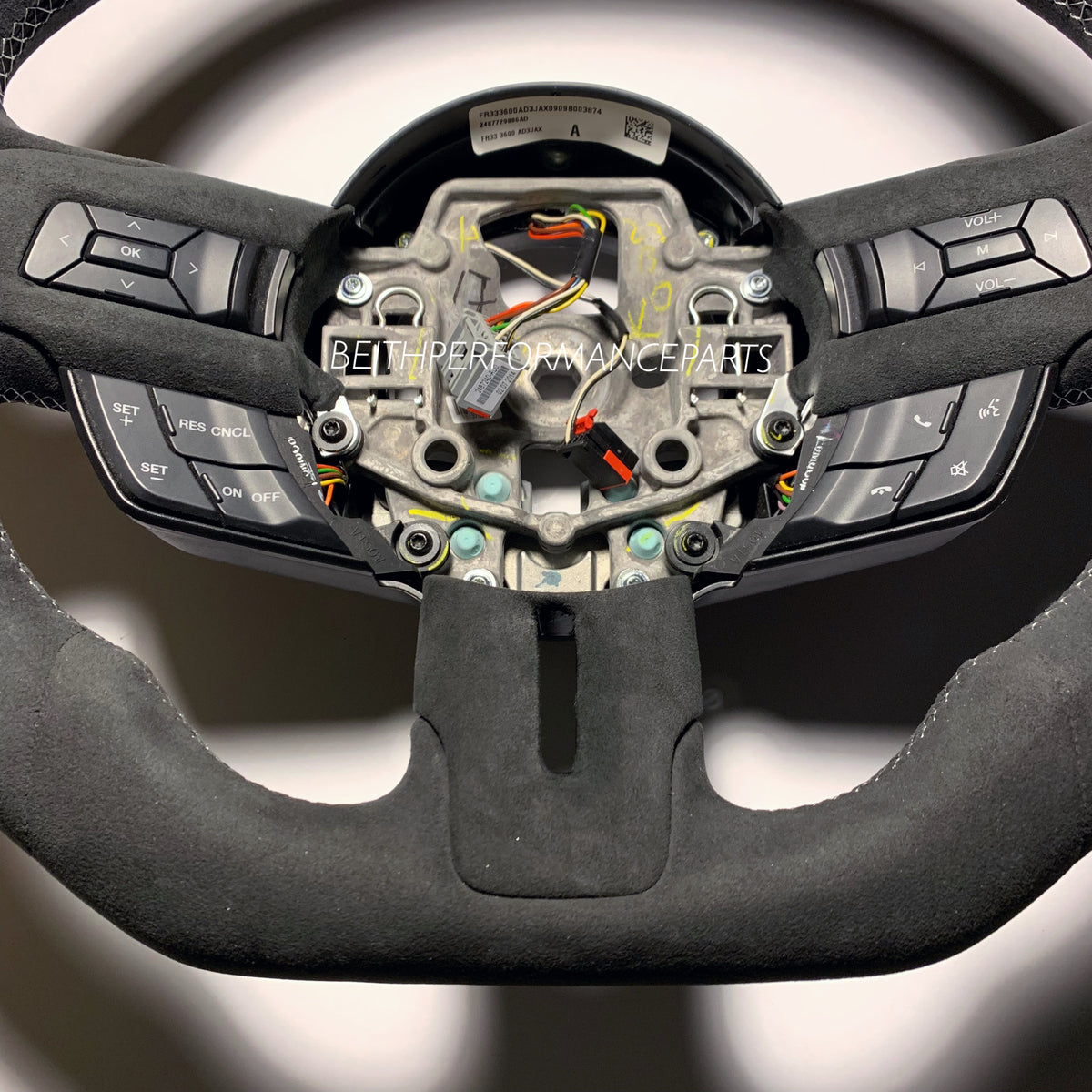 2015-2017 Ford Mustang – Full Alcantara + Alcantara Bezels