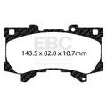 EBC 2022+ Lexus LX600 3.5TT Greenstuff Front Brake Pads