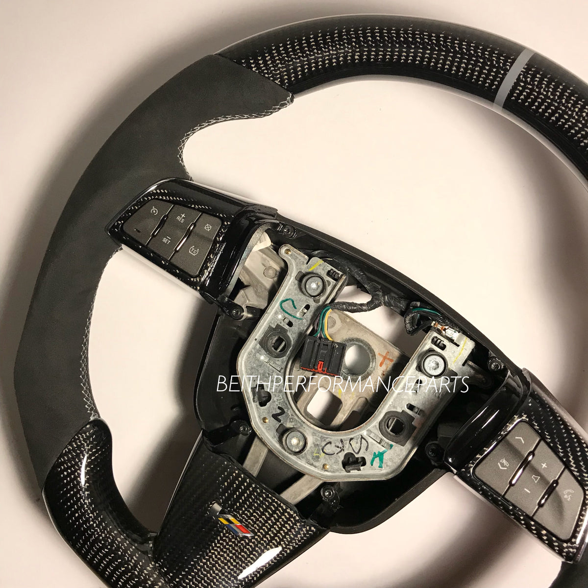 2009-2015 Cadillac CTS-V – Carbon – Alcantara , Grey Stitching