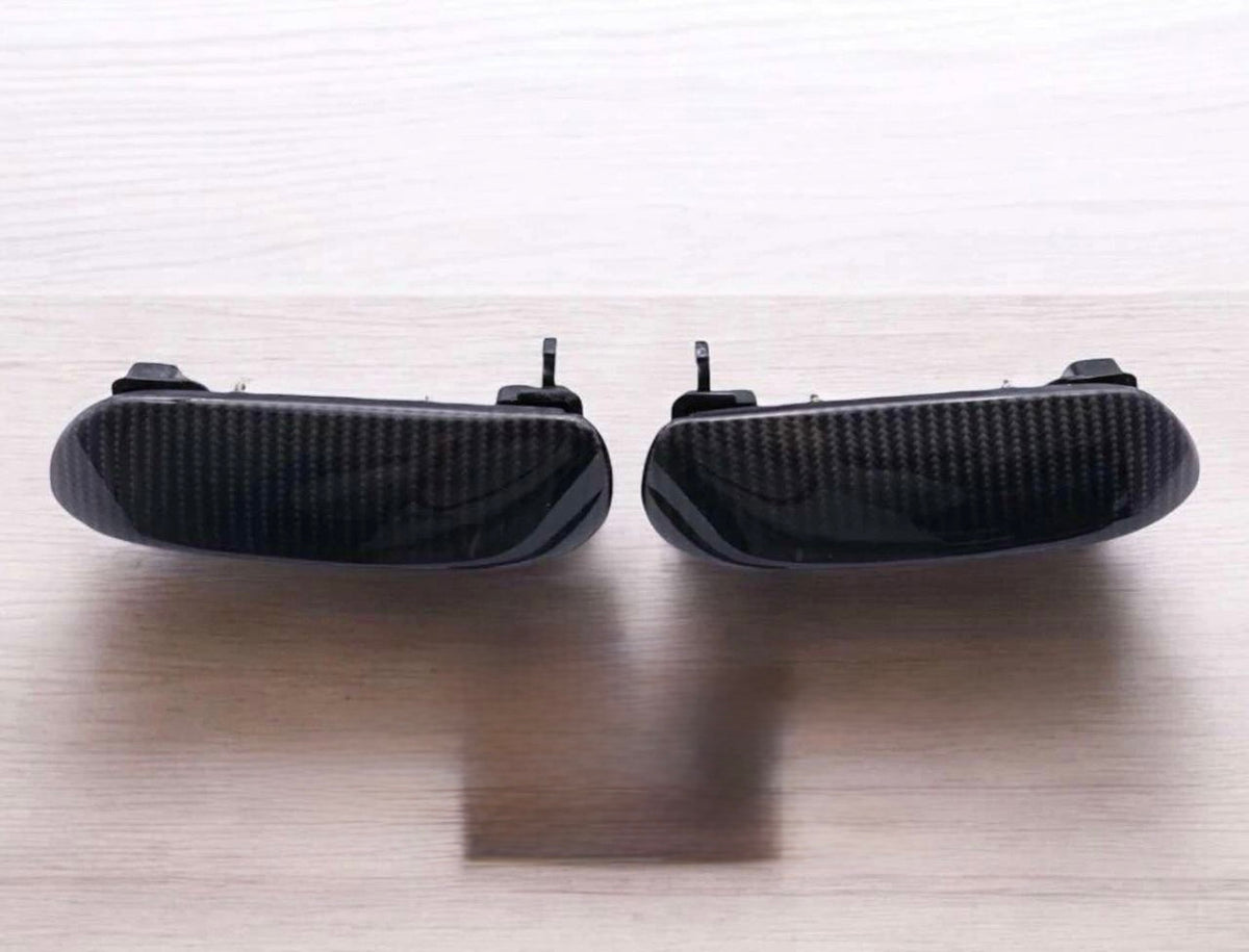 1999-2004 Ford Mustang Exterior Door Handles - Carbon Fiber (Set of 2) image 0