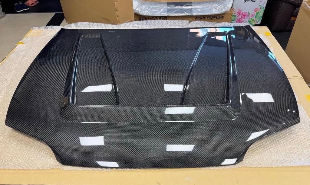 2015–2017 Ford Mustang GT3 Style Carbon Fiber Hood image 3