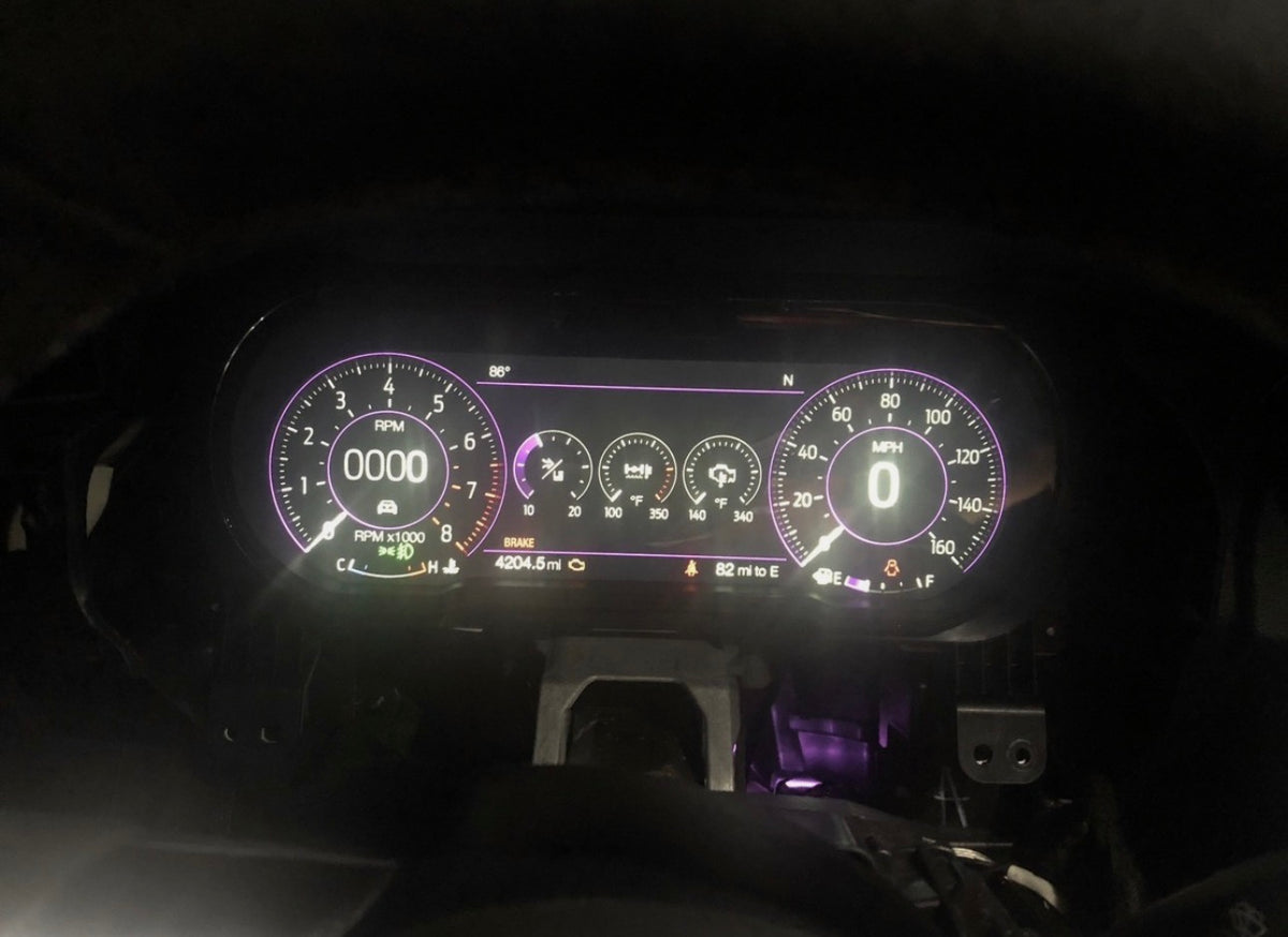 2015-2023 Ford Mustang S550 OEM Digital Instrument Cluster Upgrade - Pre-Programmed Plug & Play