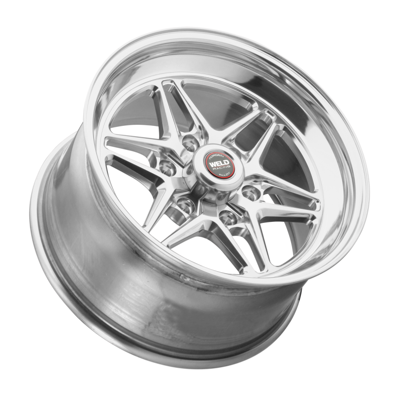 Weld S81 HD 17x7 / 6x139.7 / 4.2 BS / 3.54 HB - Polished Center - Polished Shell - Non-BL Wheel