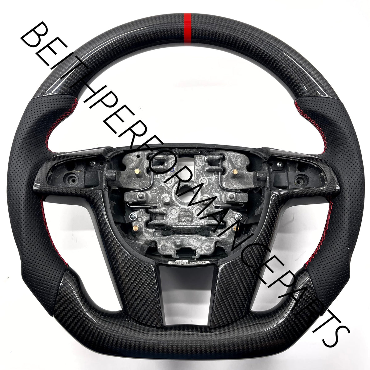 2008-2009 Pontiac G8 – Carbon – Red Stitch, Red Stripe