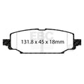 EBC 2018+ Jeep Wrangler (JL) 2.0T Extra Duty Rear Brake Pads