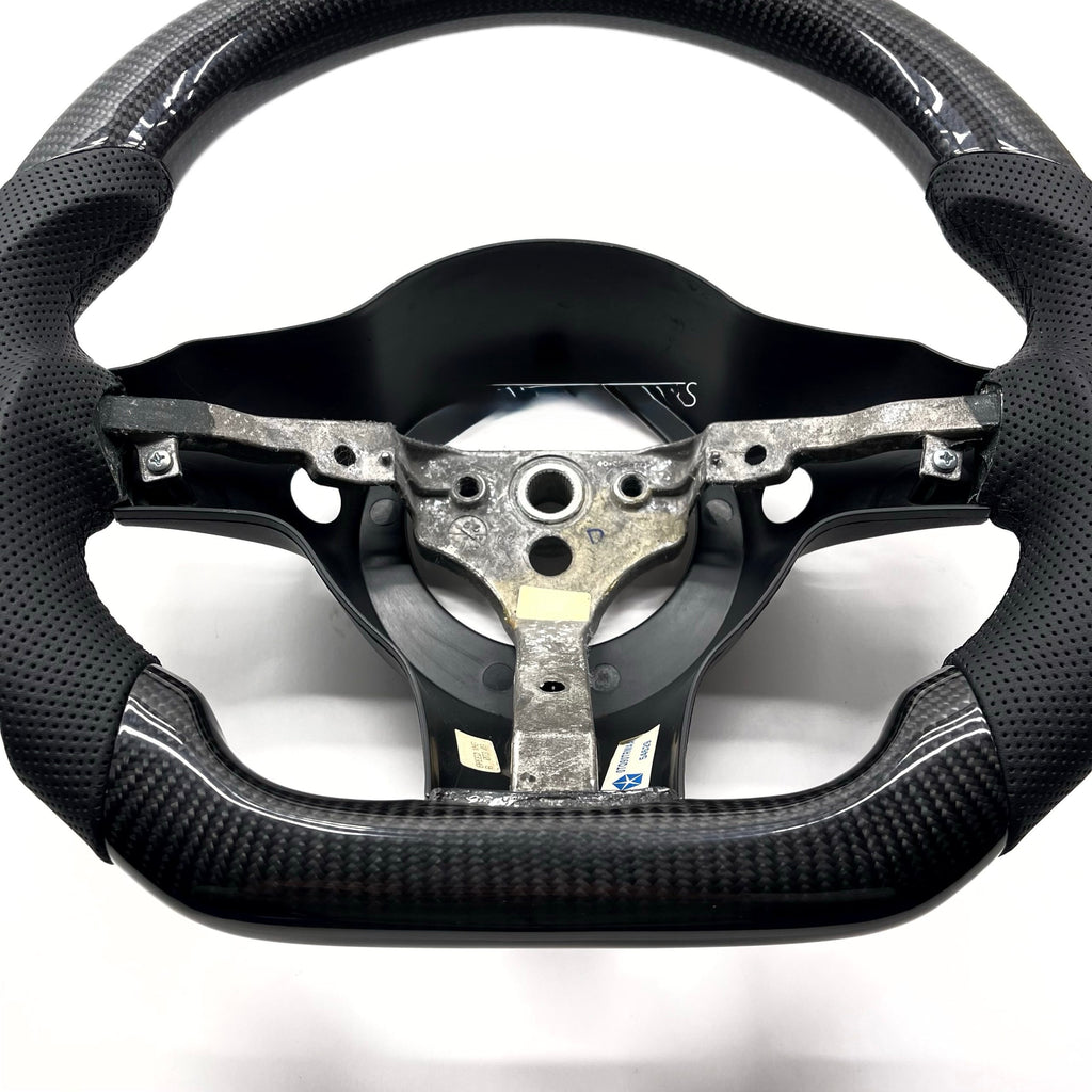 2003-2010 Dodge Viper Carbon Fiber Steering Wheel - Customizable Stitching image 3