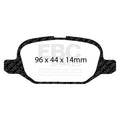 EBC 11+ Fiat 500 1.4 (ATE Calipers) Greenstuff Rear Brake Pads