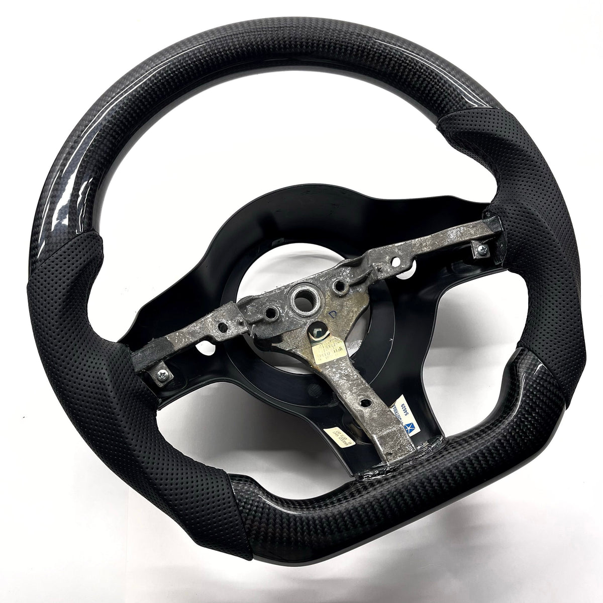 2003-2010 Dodge Viper Carbon Fiber Steering Wheel - Customizable Stitching image 2
