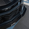 2017-2025 Chevy Camaro ZL1 Carbon Fiber Extension Splitter with Rods image 0