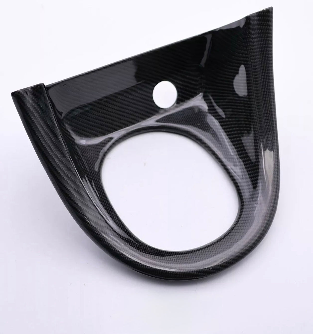 1994-2004 Ford Mustang Cobra Center Console Shifter Bezel - Carbon Fiber image 1