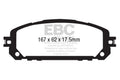 EBC 2019+ Jeep Cherokee 2.0T Extra Duty Front Brake Pads