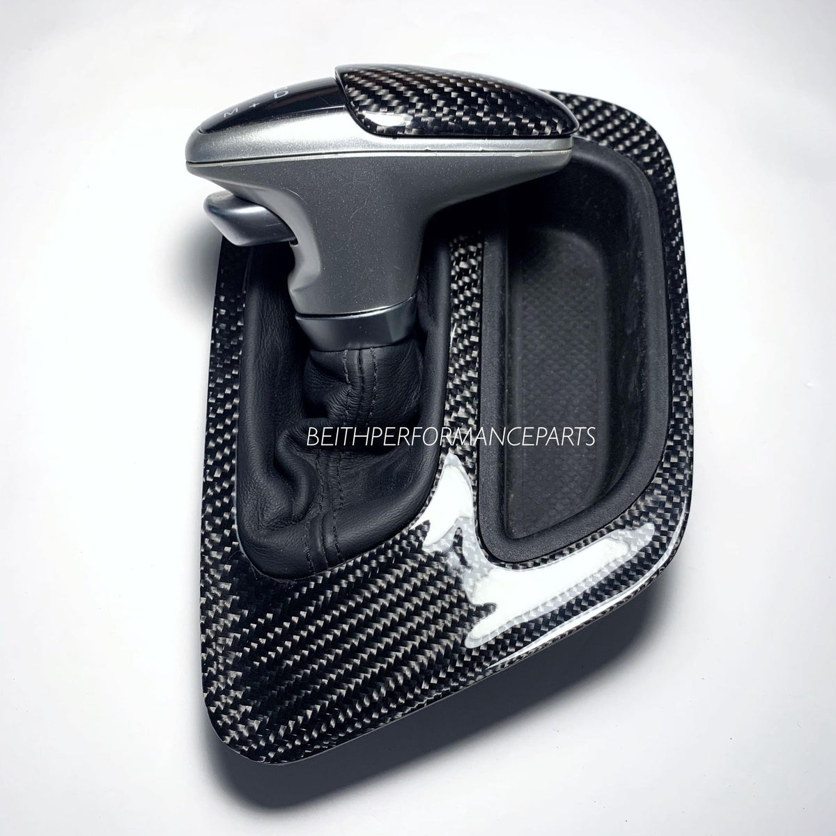 2015+ Dodge Challenger – Carbon Auto Shifter + Bezel