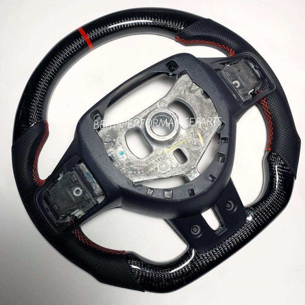 2011-2014 Dodge Challenger – Carbon – Red Stitching