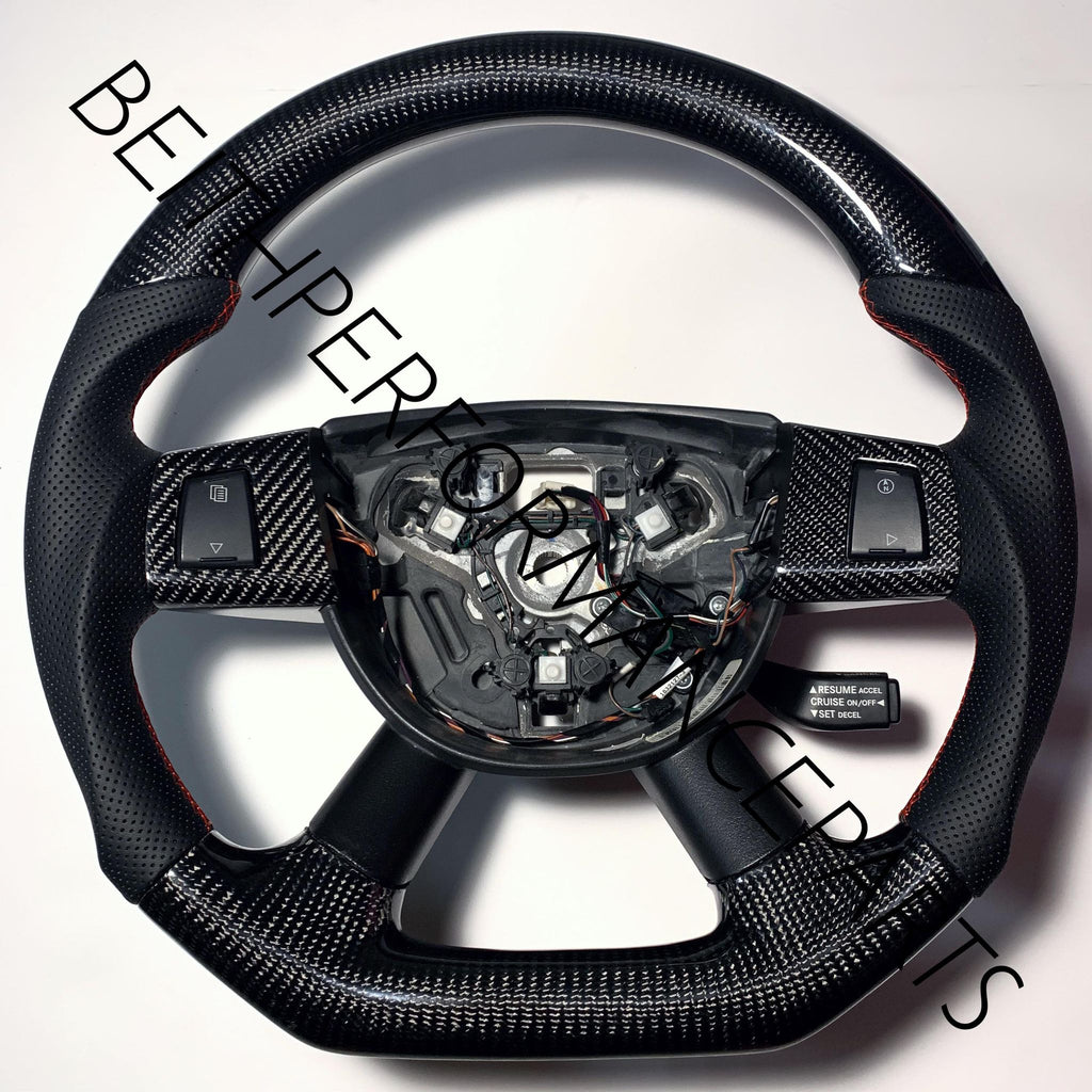 2008-2010 Jeep SRT-8  – Carbon – Red Stitching