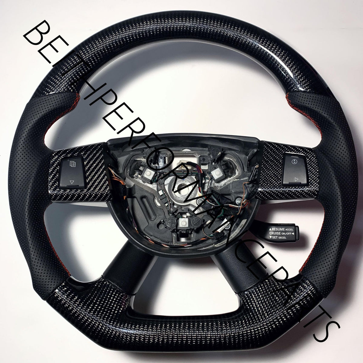 2008-2010 Jeep SRT-8  – Carbon – Red Stitching