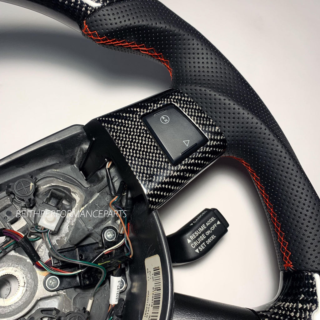 2008-2010 Jeep SRT-8  – Carbon – Red Stitching
