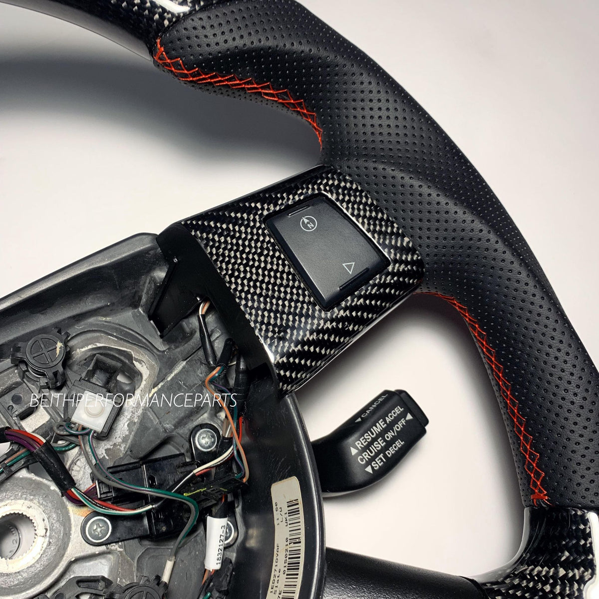 2008-2010 Jeep SRT-8  – Carbon – Red Stitching