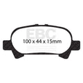 EBC 00-04 Toyota Avalon 3.0 Yellowstuff Rear Brake Pads