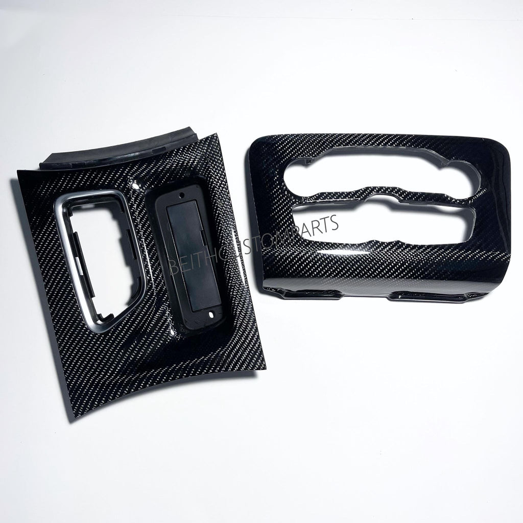 2015+ Dodge Charger – Carbon AC Bezel and Shifter Bezel