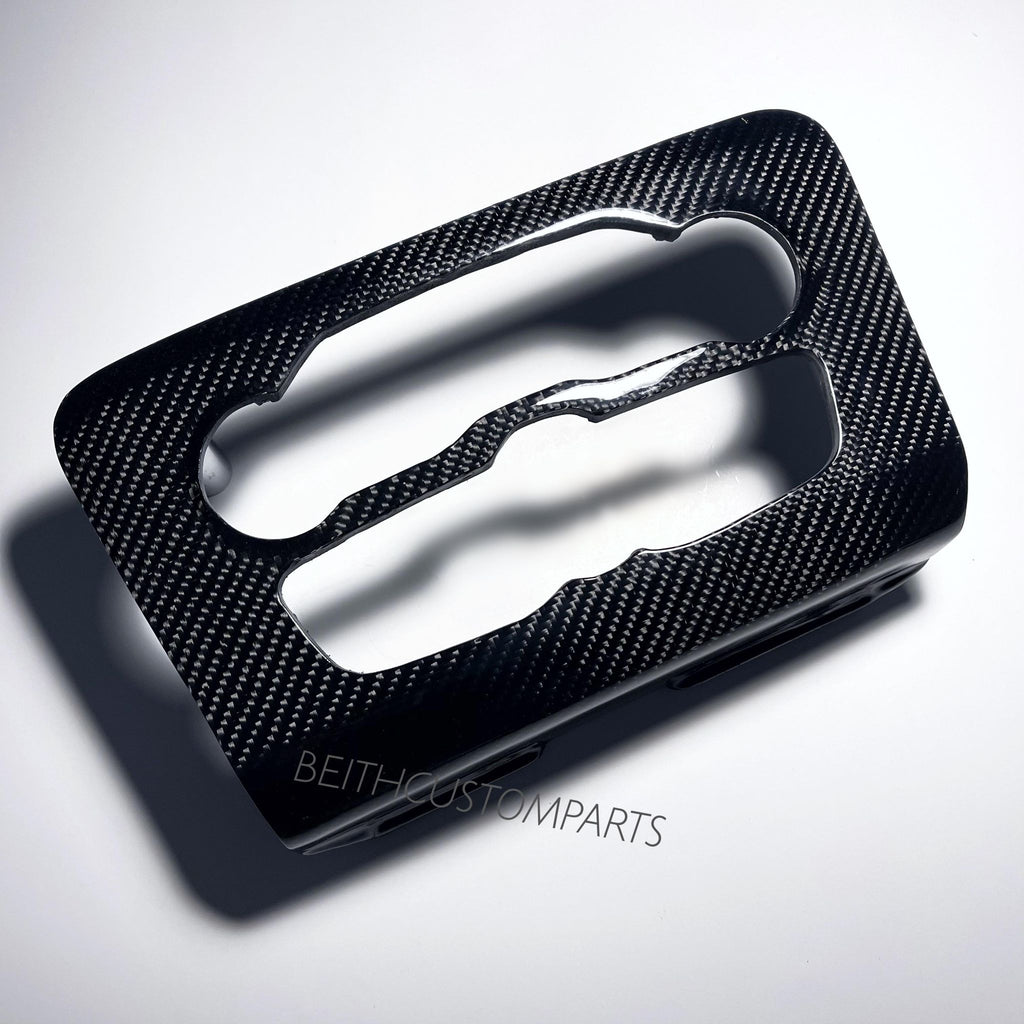 2015+ Dodge Charger – Carbon AC Bezel and Shifter Bezel