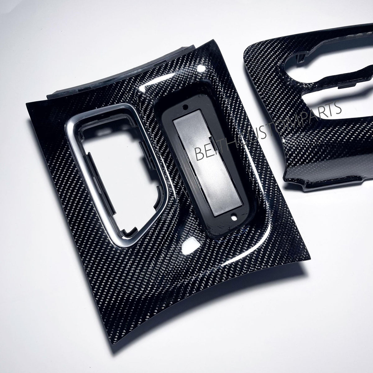 2015+ Dodge Charger – Carbon AC Bezel and Shifter Bezel