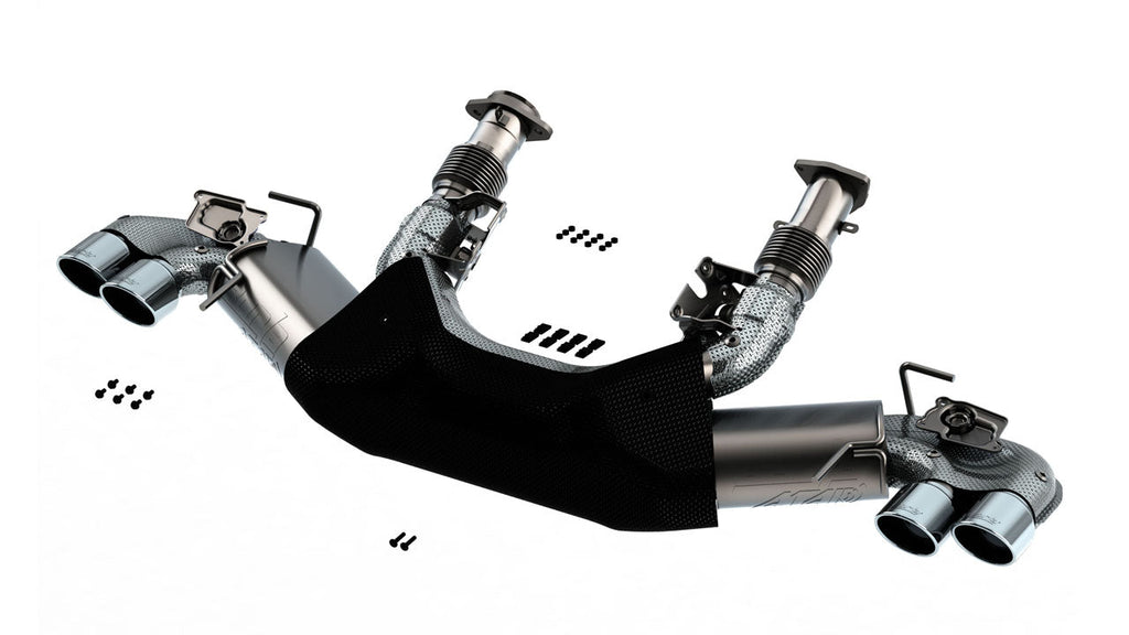 BORLA ATAK Cat-Back Exhaust System for 2020–2026 Chevrolet Corvette C8 Stingray & E-Ray – SwitchFire® Technology