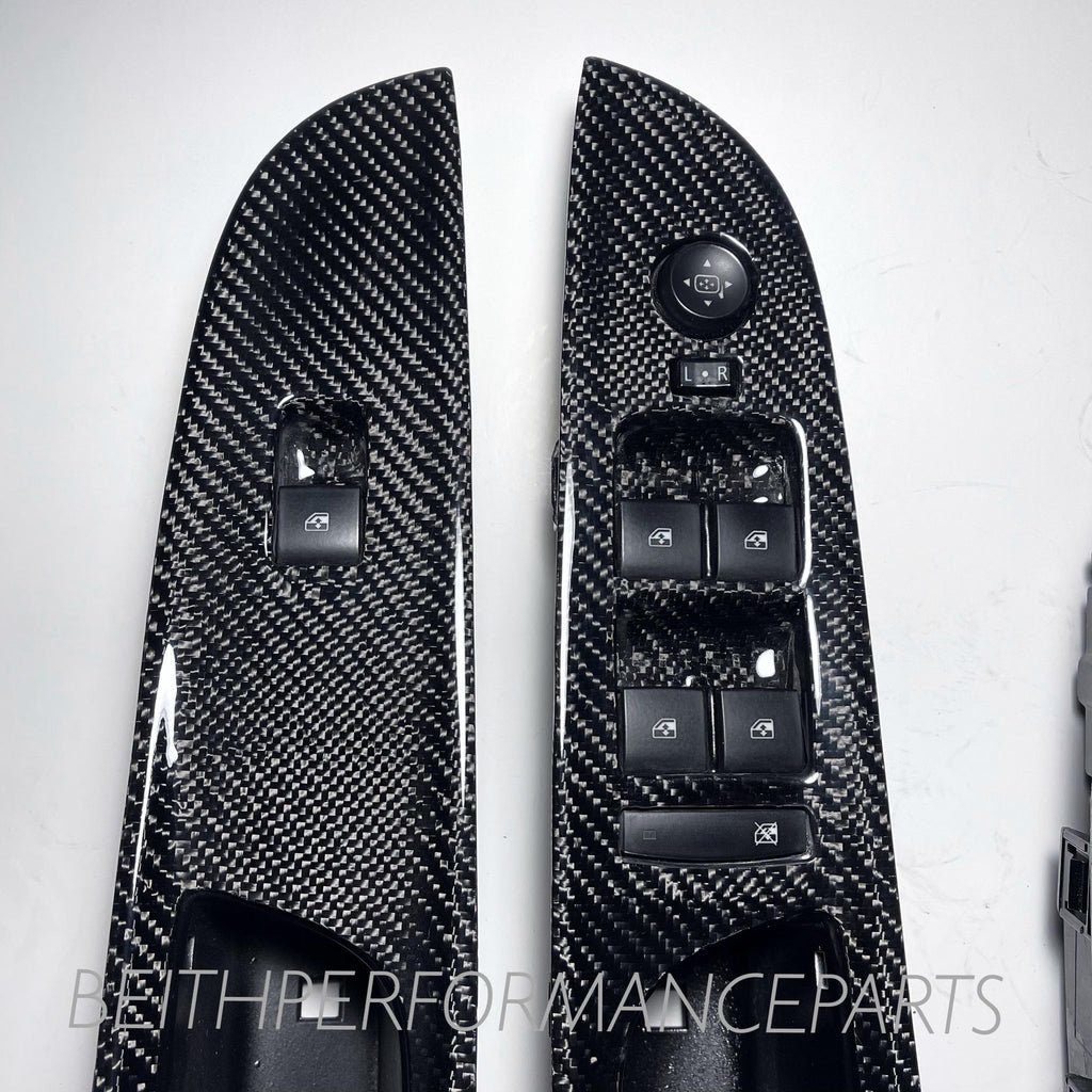 2014-2017 – Chevrolet SS Sedan – Carbon Door Window Switch Panels