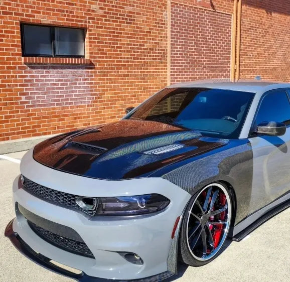 15-23 dodge charger REDEYE V2 style hood