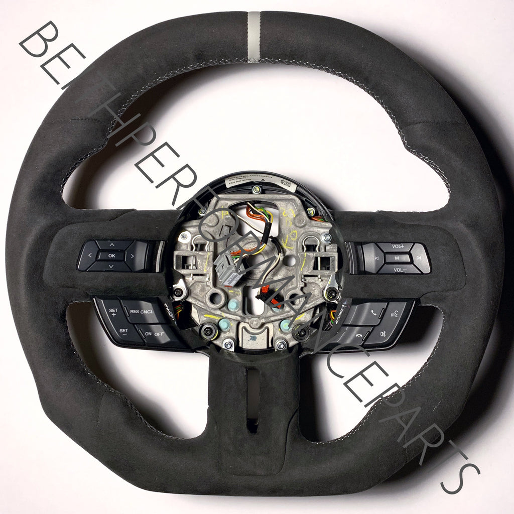 2015-2017 Ford Mustang – Full Alcantara + Alcantara Bezels
