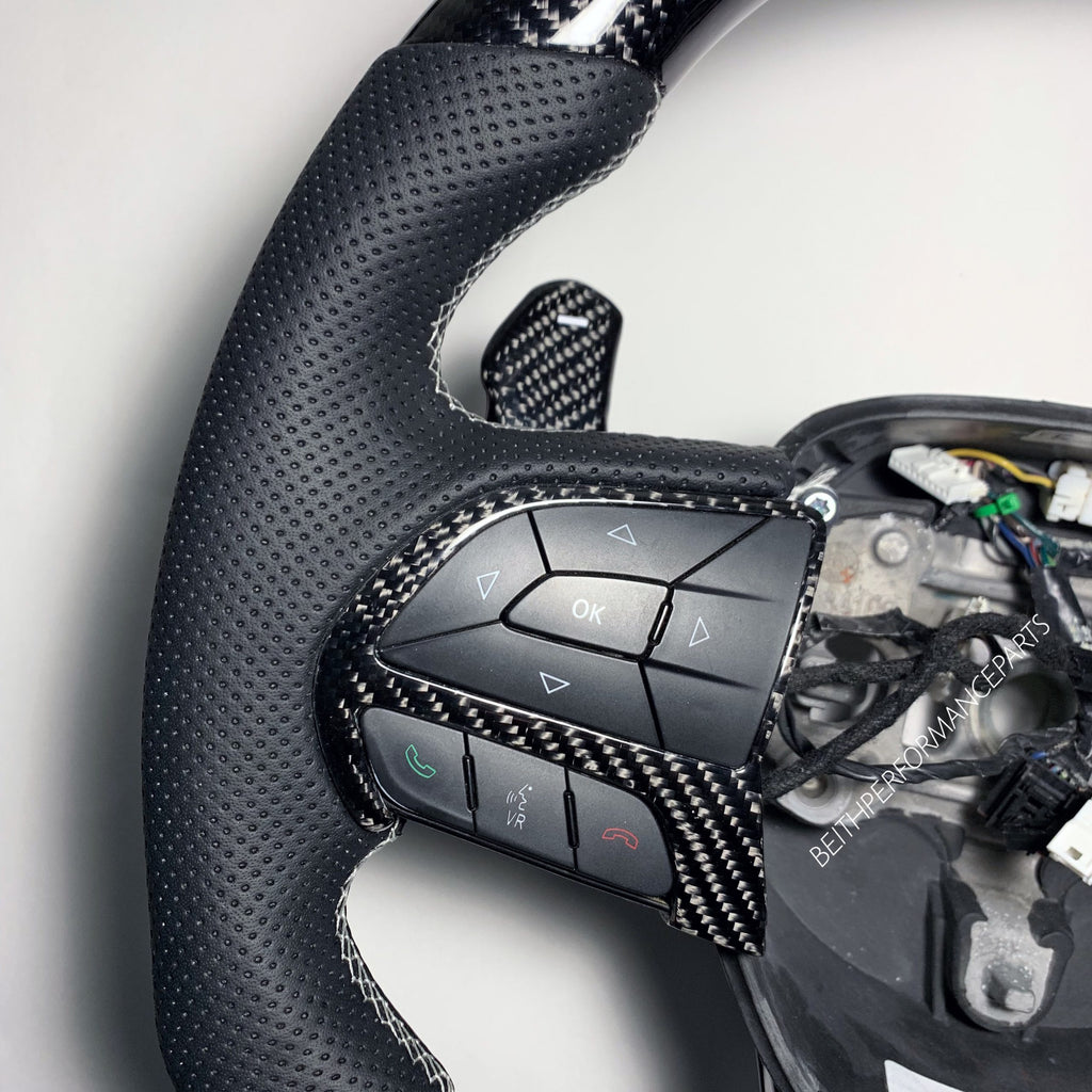 2014+ Jeep Grand Cherokee SRT – Carbon – Grey Stitching