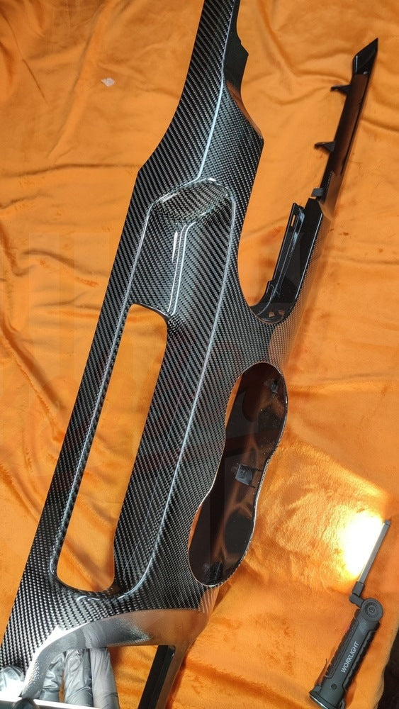 2015-2023 Mustang S550 Gloss Carbon Fiber  Center Console