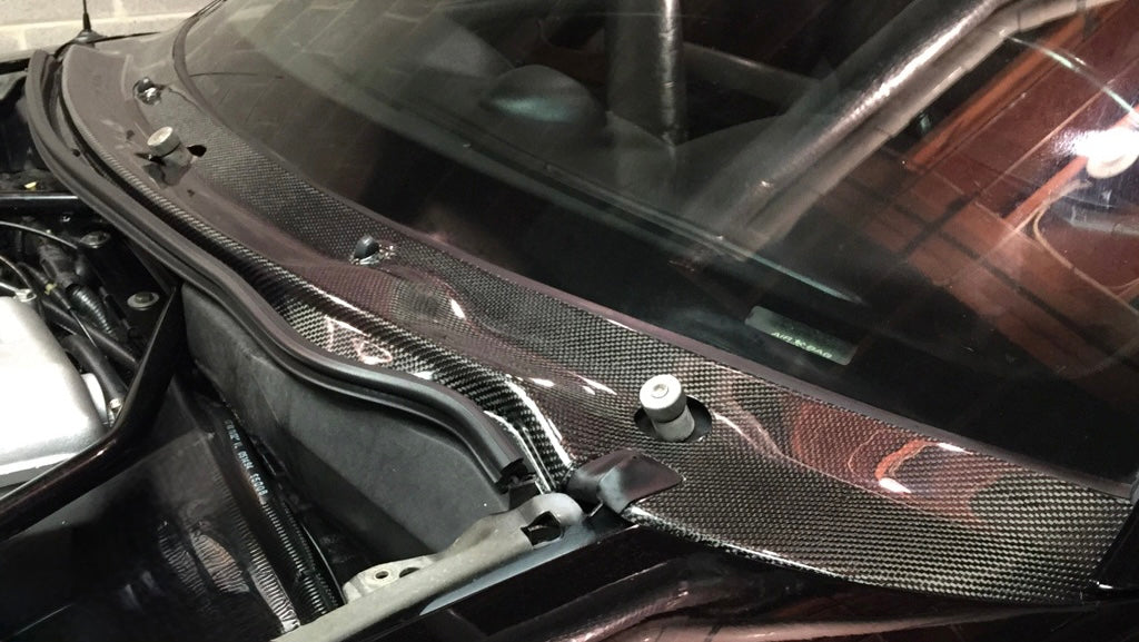 1994-2004 Ford Mustang Carbon Fiber Cowl Panel