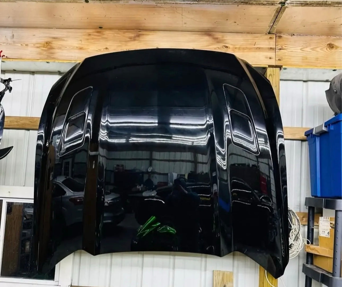 2024–2026 Ford Mustang Dark Horse Style Hood image 0
