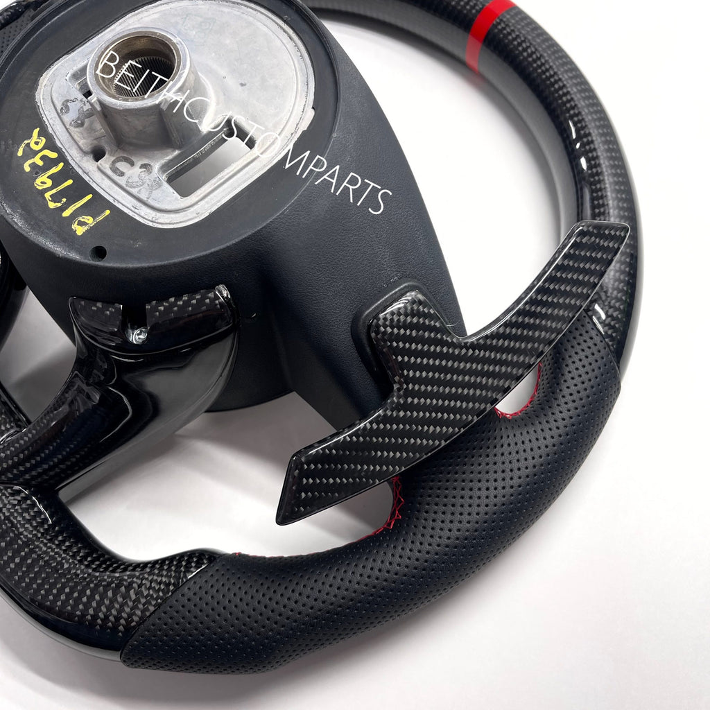 2015-2018 Mercedes W205 GLA GLC AMG GT – Carbon – Red Stitching