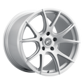 Forgestar CF5V 20x9.5 / 5x115 / ET20 / 71.6 HB - Gloss Silver - Non-BL Wheel