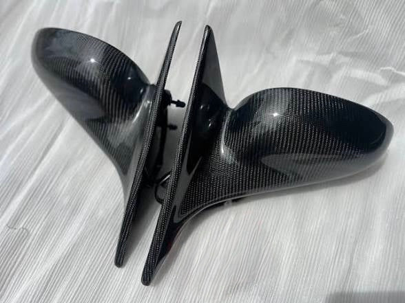 1999-2004 Ford Mustang Carbon Fiber Mirror Covers - Pair image 1