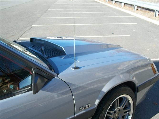 1984-1986 Mustang Fiberglass A49-3 Heat Extractor Hood