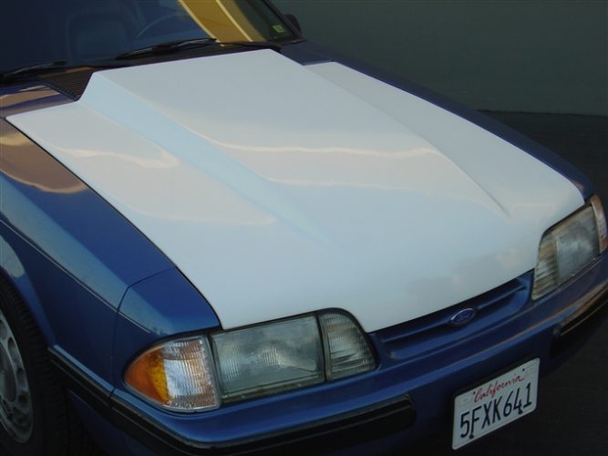 1987-1993 Mustang Fiberglass A49-3 Heat Extractor Hood