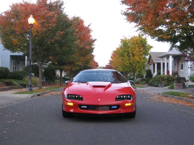 1993-1997 Camaro V6 Fiberglass A26 Ram Air Hood