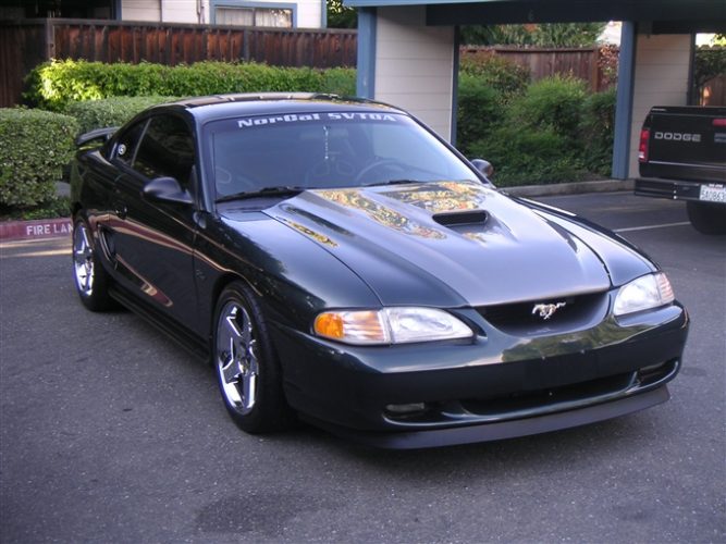 1994-1998 Mustang Fiberglass A36 Heat Extractor Hood