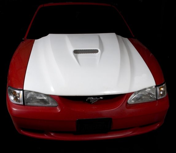 1994-1998 Mustang Fiberglass A36 Heat Extractor Hood