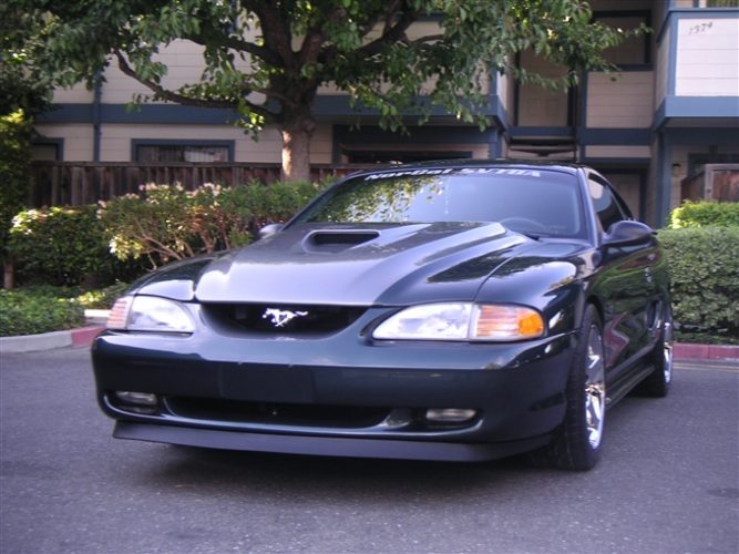 1994-1998 Mustang Fiberglass A36 Heat Extractor Hood