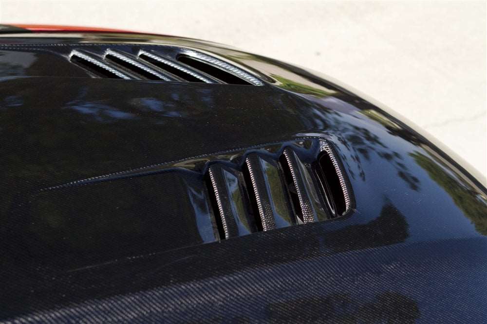 1999-2004 Mustang Carbon Fiber A70 Heat Extractor Hood