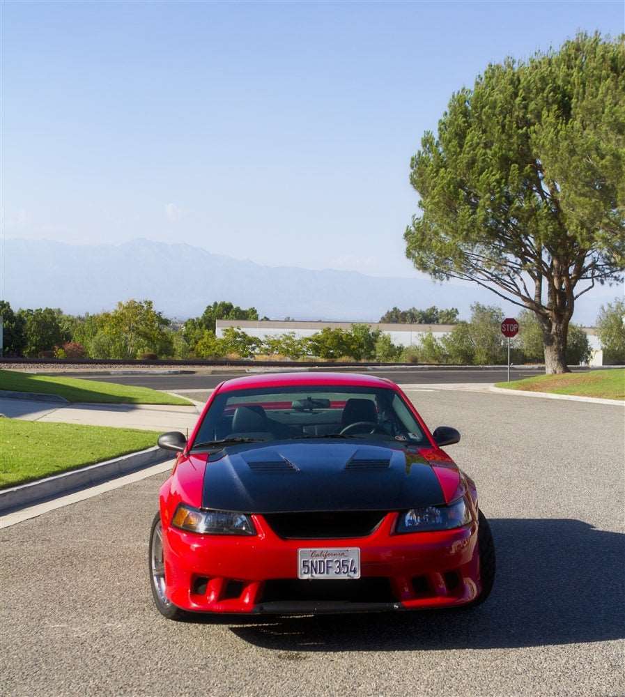 1999-2004 Mustang Carbon Fiber A70 Heat Extractor Hood