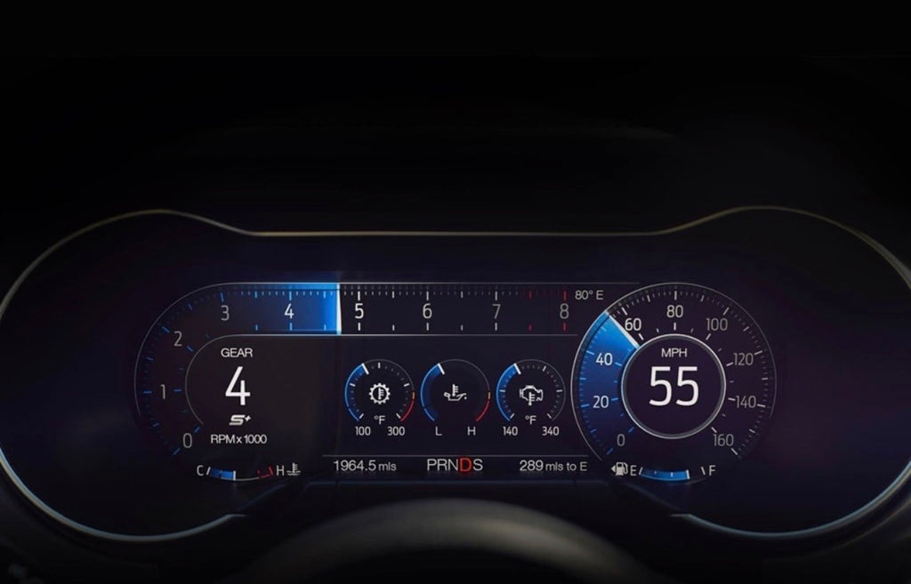 2015-2023 Ford Mustang S550 OEM Digital Instrument Cluster Upgrade - Pre-Programmed Plug & Play
