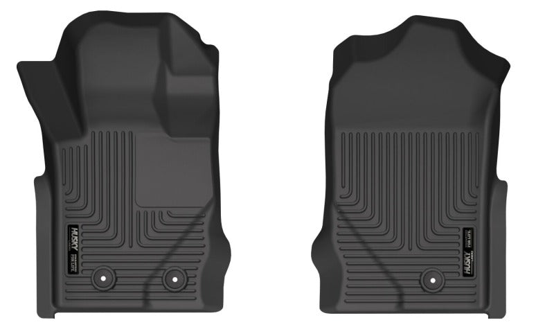 Husky Liners 21-25 Ford Bronco 4dr WeatherBeater Front Floor Liner - Black