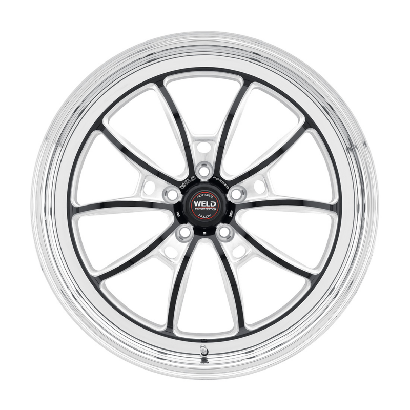 Weld S80 17x10 / 5x120 / 7.2 BS / 3.18 HB - Polished Center - Polished Shell - Non-BL Wheel
