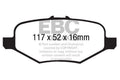 EBC 13+ Ford Explorer 3.5 Twin Turbo 4WD Extra Duty Rear Brake Pads