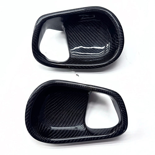 1994-2004 Ford Mustang Carbon Fiber Door Handle Cups image 0