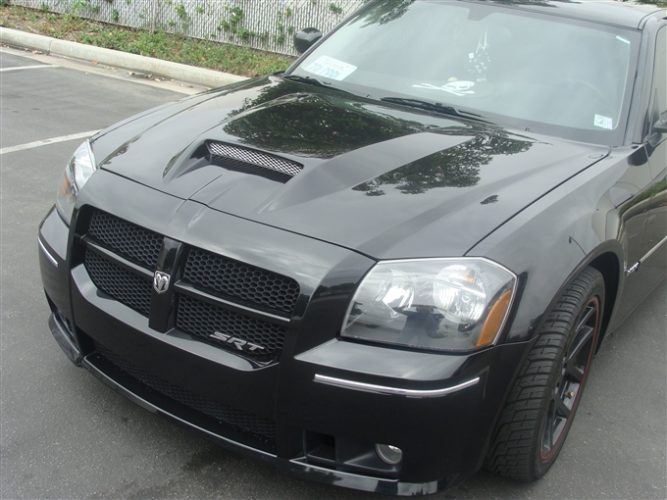 2005-2007 Magnum Fiberglass A23 Ram Air Hood